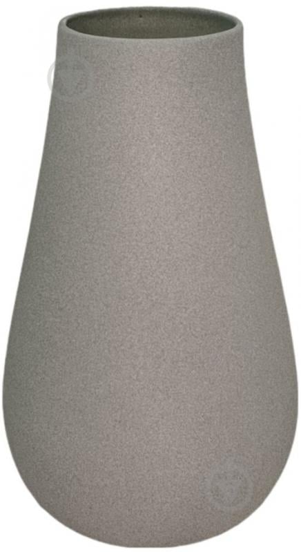 Ваза керамическая Kerama tato Госсиа 23 см серая - фото 1 Ваза керамическая Kerama tato Госсиа 23 см серая - фото 1