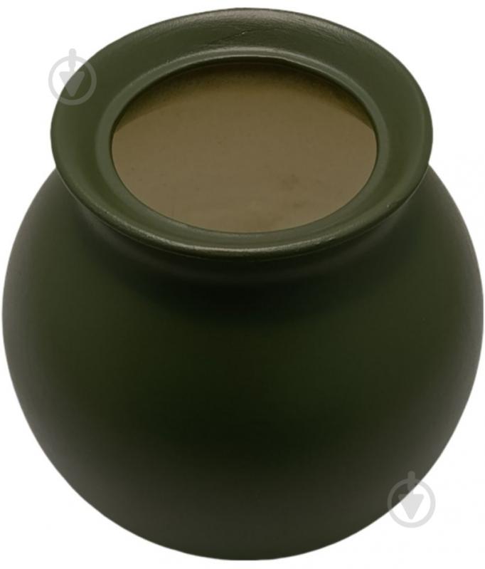 Ваза керамическая Kerama tato Сфера 16,5 см оливка - фото 3 Ваза керамическая Kerama tato Сфера 16,5 см оливка - фото 3