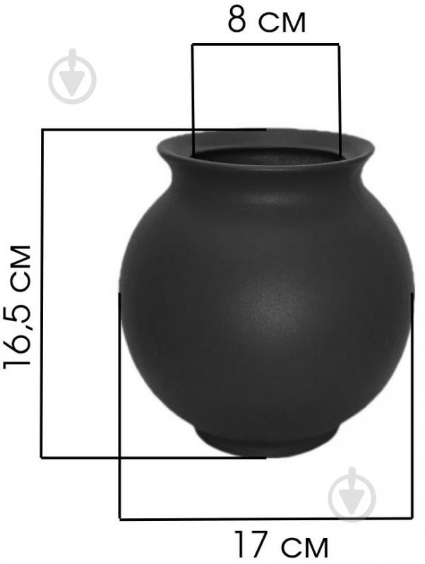 Ваза керамическая Kerama tato Сфера 16,5 см оливка - фото 10 Ваза керамическая Kerama tato Сфера 16,5 см оливка - фото 10