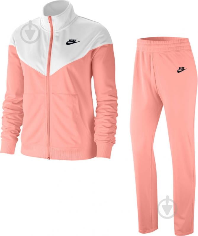 Спортивний костюм Nike W NSW TRK SUIT PK BV4958-698 р. XL рожевий - фото 1