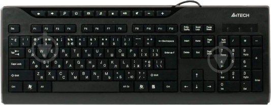Клавиатура A4Tech (KD-800) USB black - фото 1 Клавиатура A4Tech (KD-800) USB black - фото 1