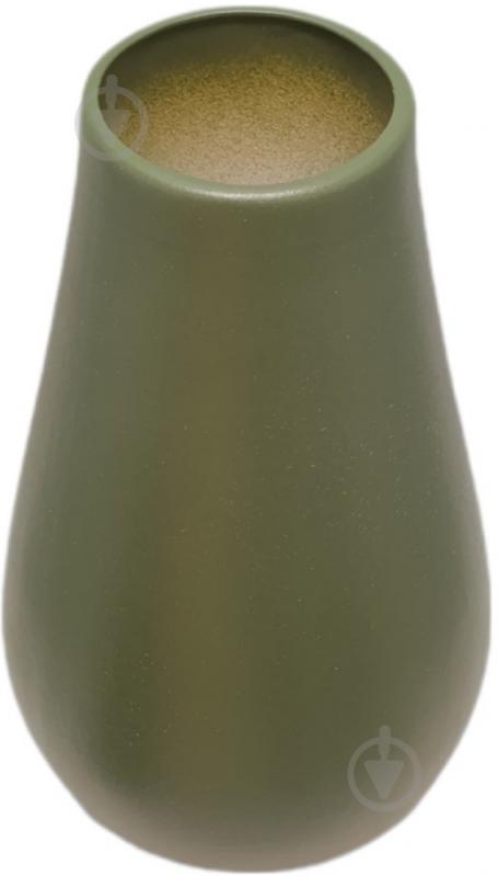 Ваза керамическая Kerama tato Госсиа 23 см оливка - фото 3 Ваза керамическая Kerama tato Госсиа 23 см оливка - фото 3
