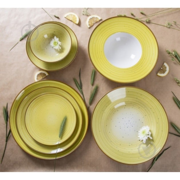 Тарілка десертна Ipec Terra 20 см (30905271) - фото 2 Тарілка десертна Ipec Terra 20 см (30905271) - фото 2