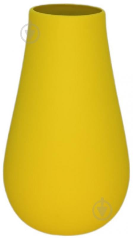 Ваза керамическая Kerama tato Госсиа 23 см лимон - фото 1 Ваза керамическая Kerama tato Госсиа 23 см лимон - фото 1