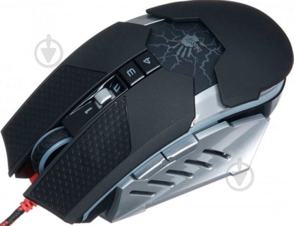 Мышь A4Tech Bloody T50 USB Black/Silver - фото 2