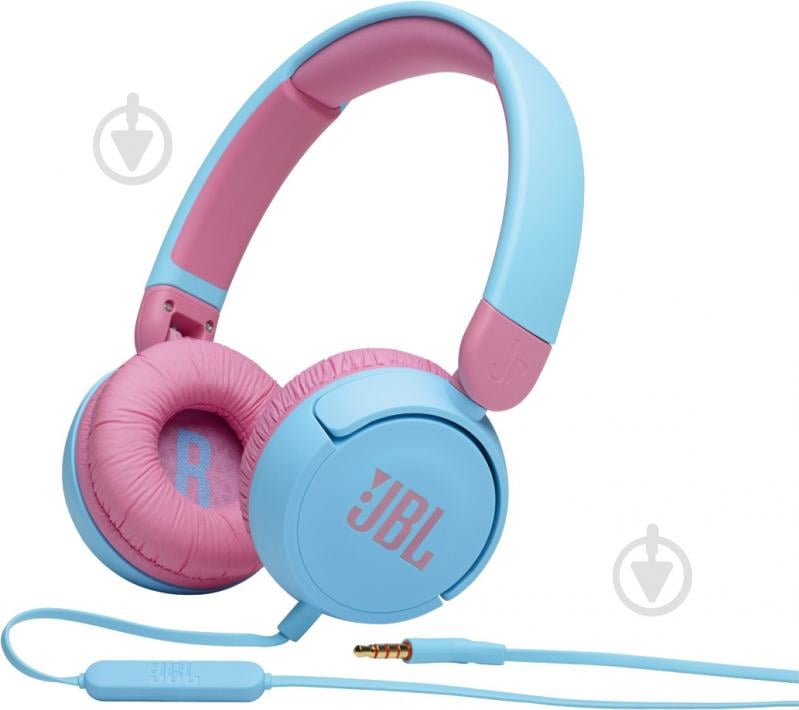 Навушники JBL JR 310 JBLJR310BLU blue (711071) - фото 1