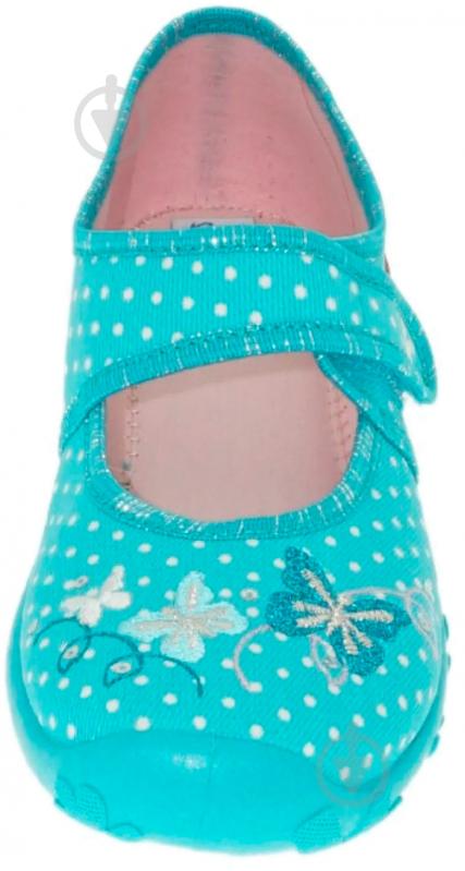 Тапочки для девочек Beck Magic р.33 бирюзовый 215256G33AB - фото 2