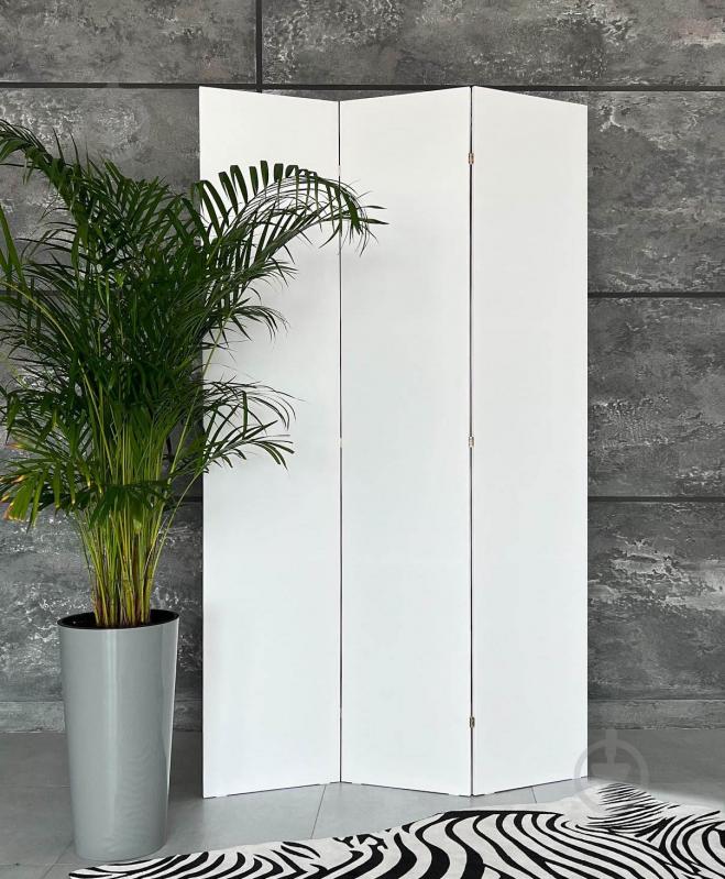 Ширма белая классическая 1800x1200x30 мм - фото 1