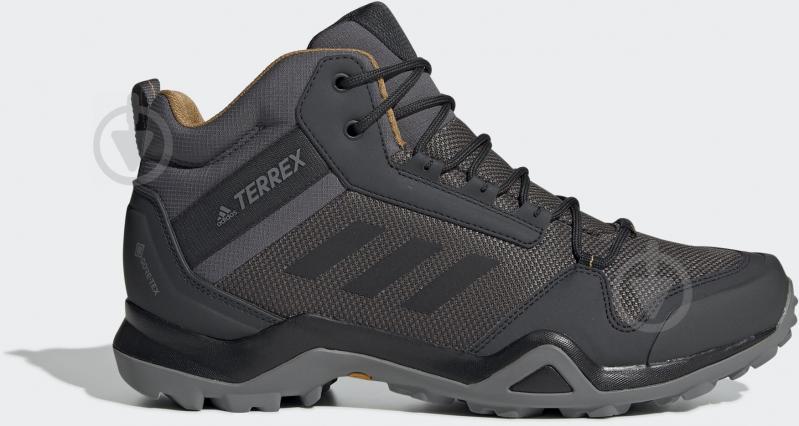 Черевики Adidas TERREX AX3 MID GTX BC0468 р.43 1/3 чорний - фото 1