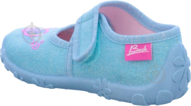 Капці для дівчаток Beck Darling р.24 блакитний 215253624AB - фото 5