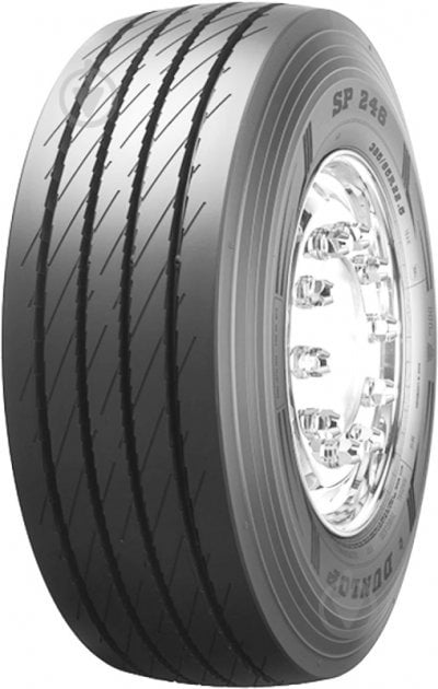 Шина Dunlop SP246 3PSF 235/ 75 R17.5 143J/144F 143/144 F нешипована всесезонні - фото 1