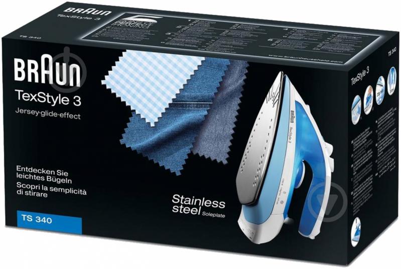 Утюг Braun TS340C - фото 3 Утюг Braun TS340C - фото 3