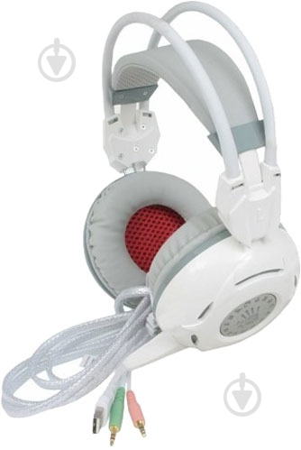 Гарнитура A4Tech Bloody G300 white/grey - фото 3 Гарнитура A4Tech Bloody G300 white/grey - фото 3