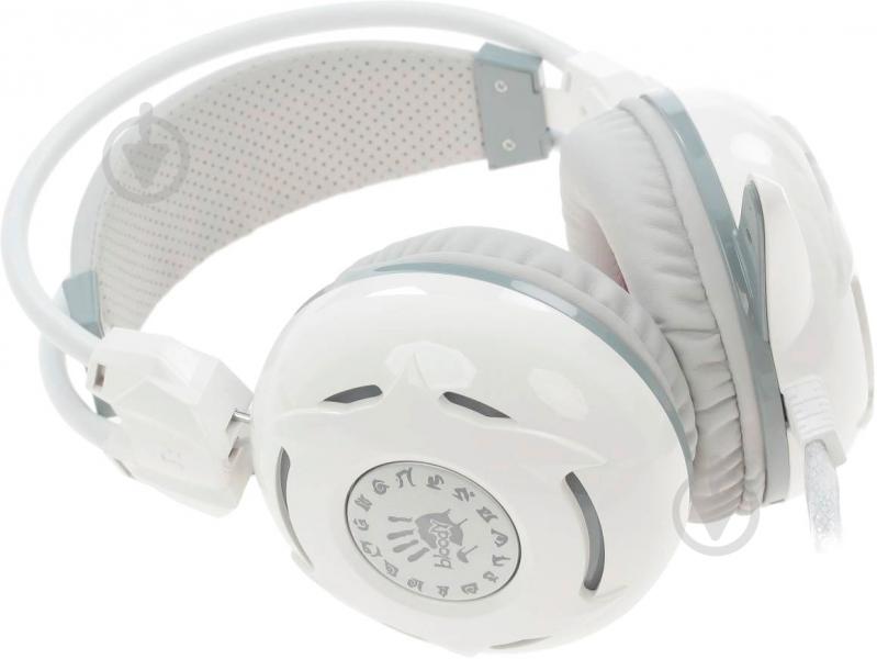 Гарнитура A4Tech Bloody G300 white/grey - фото 2 Гарнитура A4Tech Bloody G300 white/grey - фото 2