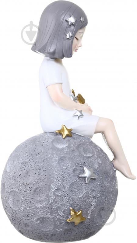 Статуэтка Sensio Moonlight Glow 26х13х14,6 см белый - фото 4