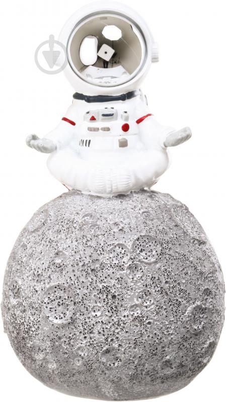 Статуетка Sensio Zen on the Moon 20х11,7х11,4 см білий із сірим - фото 1