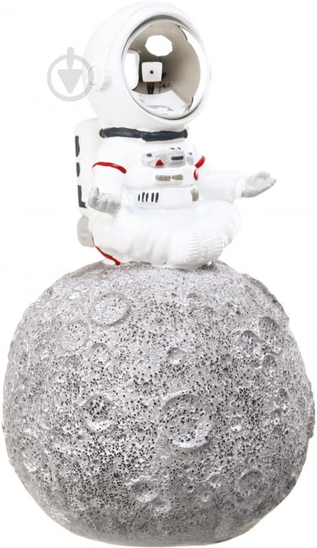 Статуетка Sensio Zen on the Moon 20х11,7х11,4 см білий із сірим - фото 3