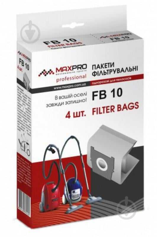 Бумажный мешок-пылесборник MaxPro FB 10 одноразовый мешок-пылесборник - фото 1