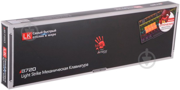 Клавиатура A4Tech (B720) USB black - фото 5