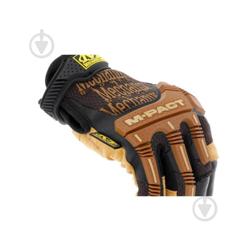 ᐉ Перчатки Mechanix Тактические M Pact® Leather Fingerless Framer