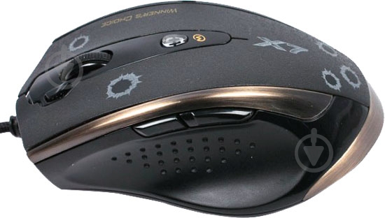 Мышь A4Tech F3 USB Black - фото 3