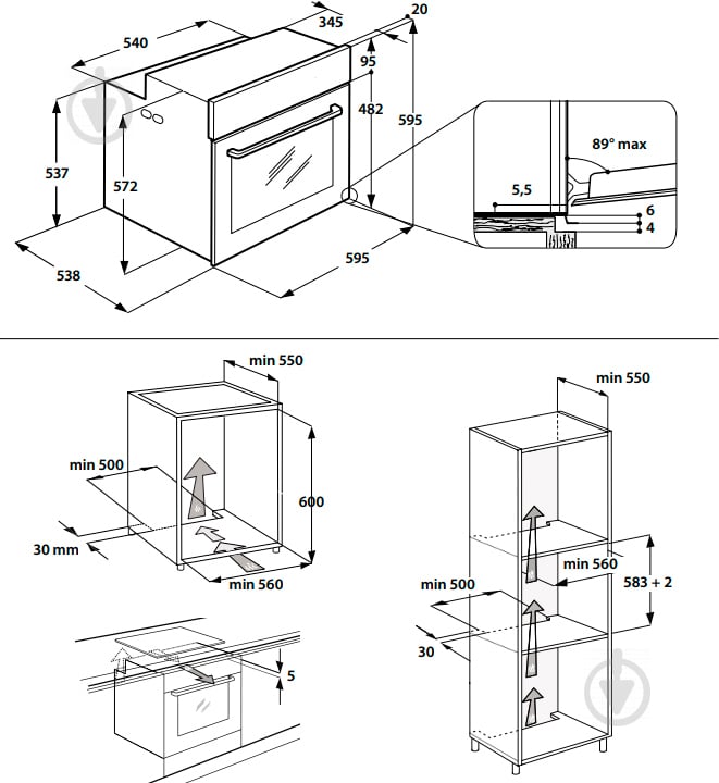 Духова шафа Hotpoint FI7 861 SH WH HA - фото 2