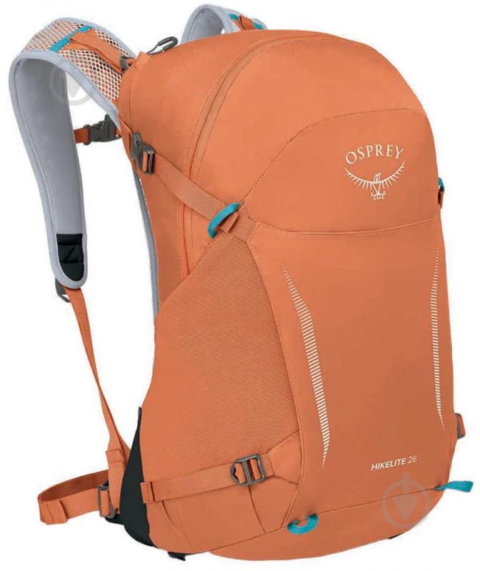 Рюкзак Osprey HIKELITE 26 KOI ORANGE/BLUE VENTURE 10005776 26 л бирюзовый - фото 1