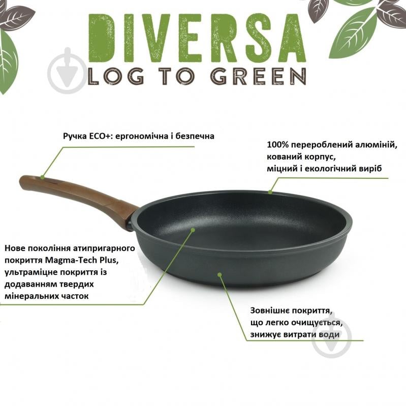 Сковорода Flonal Diversa 24 см (DIVPD2430) - фото 4 Сковорода Flonal Diversa 24 см (DIVPD2430) - фото 4