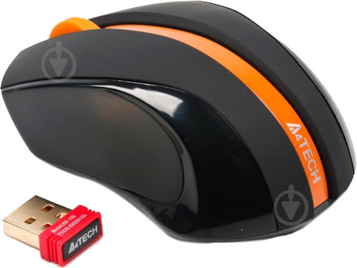 Мышь A4Tech G7-310N-1 black/orange - фото 3