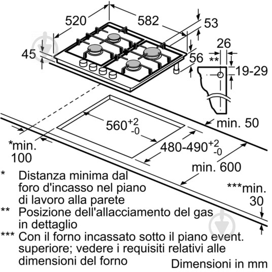 Варильна поверхня газова Bosch PGP6B5B80 - фото 5