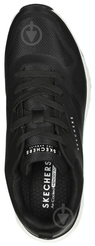 Кросівки чоловічі демісезонні Skechers TRES-AIR 183070 BLK р.42 чорні - фото 3