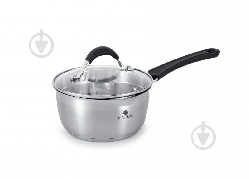 Ківш з кришкою Kohen ENIGMA 1,5 л KN91670 - фото 2 Ківш з кришкою Kohen ENIGMA 1,5 л KN91670 - фото 2