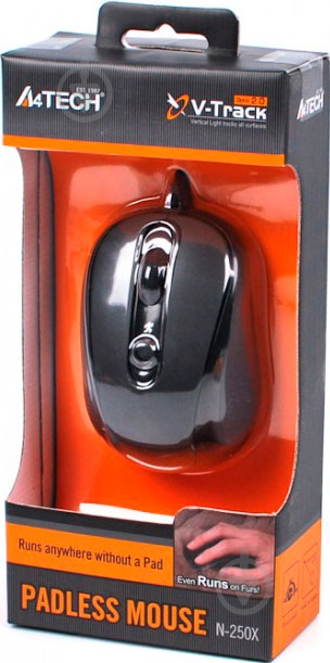 Мышь A4Tech N-250X black - фото 4