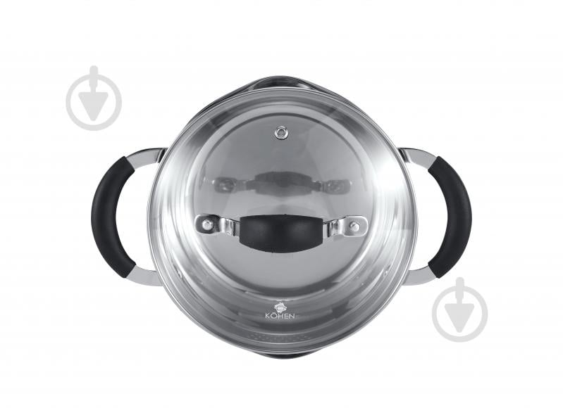 Каструля з кришкою Kohen ENIGMA 2,4 л KN91671 - фото 6 Каструля з кришкою Kohen ENIGMA 2,4 л KN91671 - фото 6