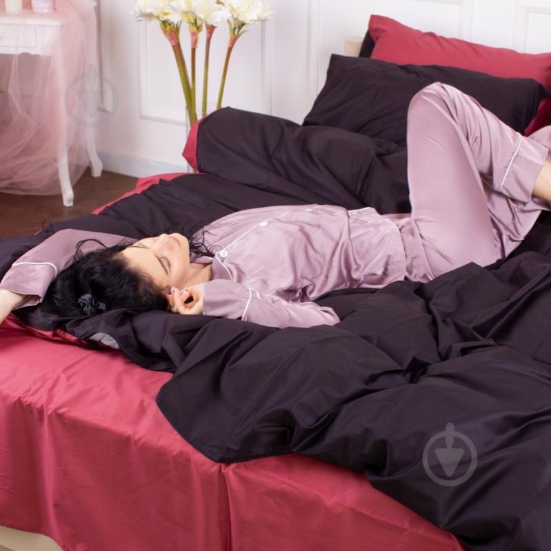 Наволочка Satin Premium 0848+0847 William 60x60 см красный/черный MirSon - фото 5 Наволочка Satin Premium 0848+0847 William 60x60 см красный/черный MirSon - фото 5