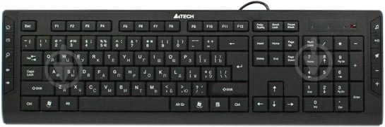 Клавиатура A4Tech (KD-600L) USB black - фото 1