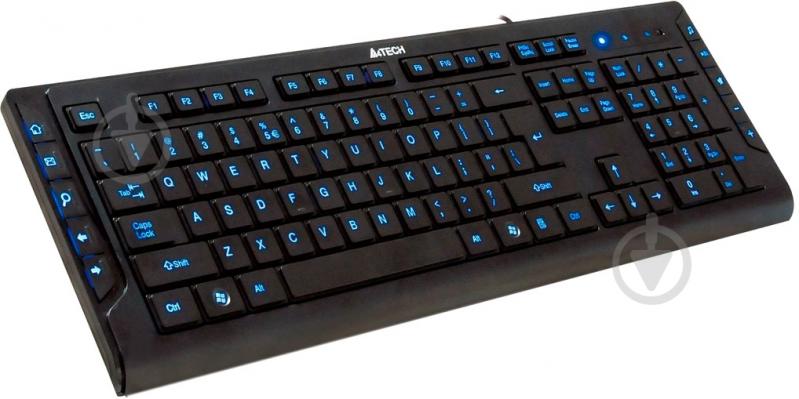 Клавиатура A4Tech (KD-600L) USB black - фото 2