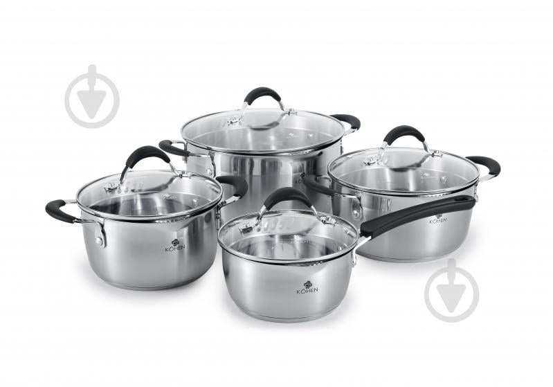 Каструля з кришкою Kohen ENIGMA 5,2 л KN91673 - фото 7 Каструля з кришкою Kohen ENIGMA 5,2 л KN91673 - фото 7