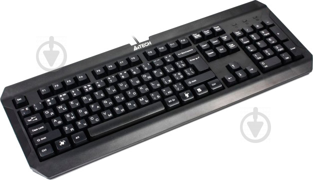 Клавіатура A4Tech (K-100) USB black - фото 4