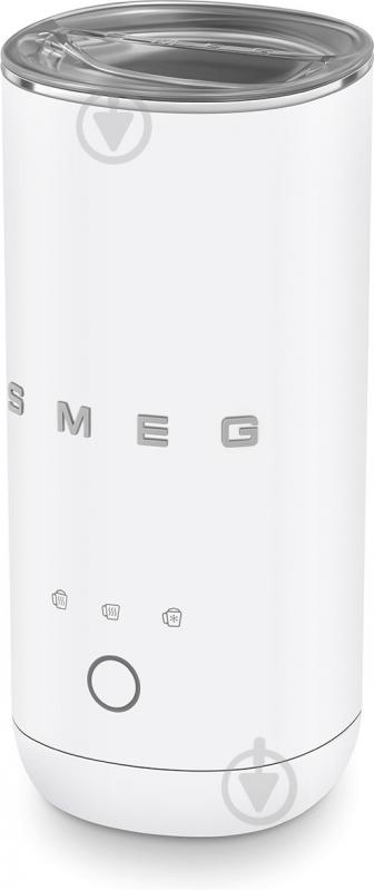 Спінювач молока Smeg MFF02WHMEU матовий білий - фото 3 Спінювач молока Smeg MFF02WHMEU матовий білий - фото 3