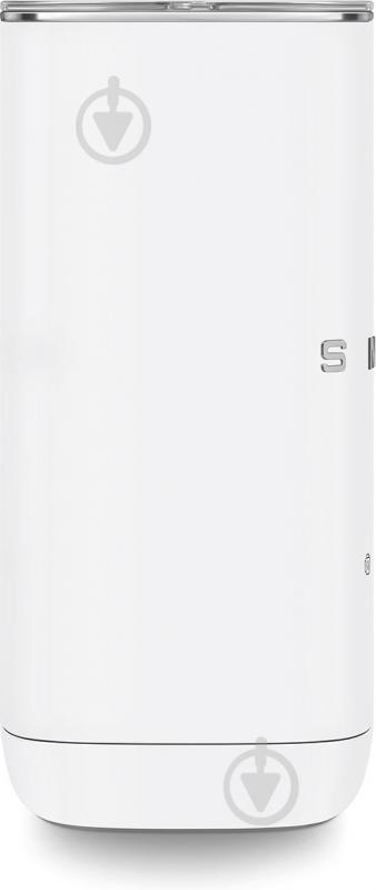 Спінювач молока Smeg MFF02WHMEU матовий білий - фото 4 Спінювач молока Smeg MFF02WHMEU матовий білий - фото 4