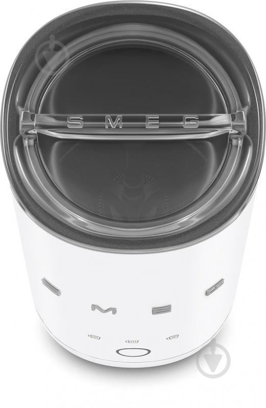 Спінювач молока Smeg MFF02WHMEU матовий білий - фото 6 Спінювач молока Smeg MFF02WHMEU матовий білий - фото 6