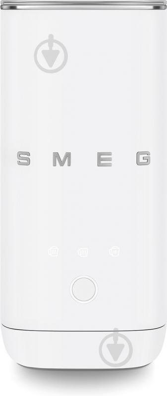 Спінювач молока Smeg MFF02WHMEU матовий білий - фото 7 Спінювач молока Smeg MFF02WHMEU матовий білий - фото 7
