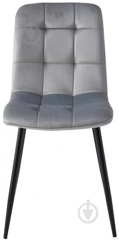 Стул Fly FS23 Light Grey-39 светло-серый / черный - фото 2