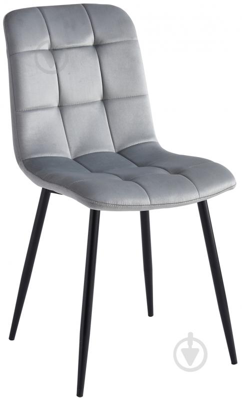 Стул Fly FS23 Light Grey-39 светло-серый / черный - фото 1