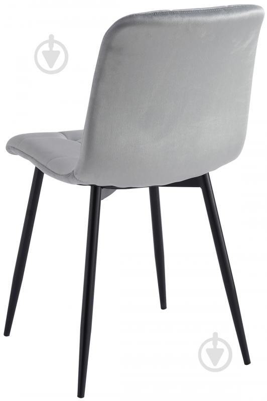 Стул Fly FS23 Light Grey-39 светло-серый / черный - фото 5