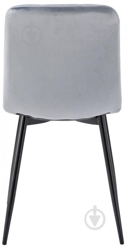 Стул Fly FS22 Light Grey-39 светло-серый / черный - фото 4