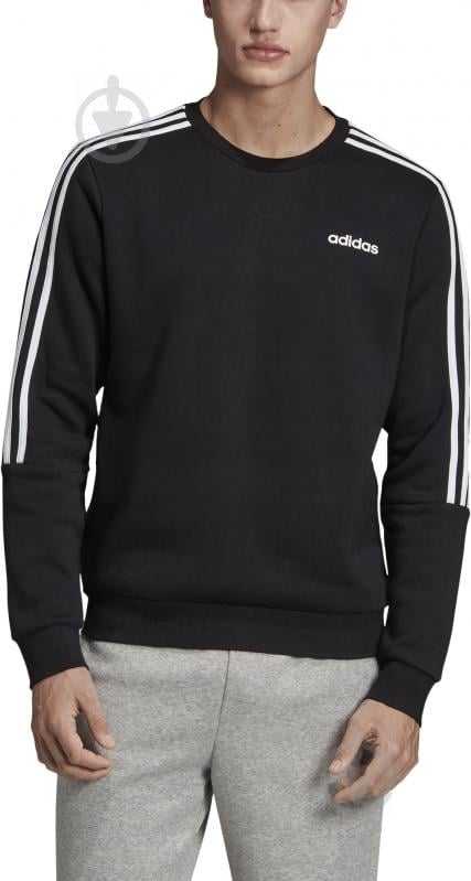 Свитшот Adidas M CREW 3S EI8994 р. 2XL черный - фото 8