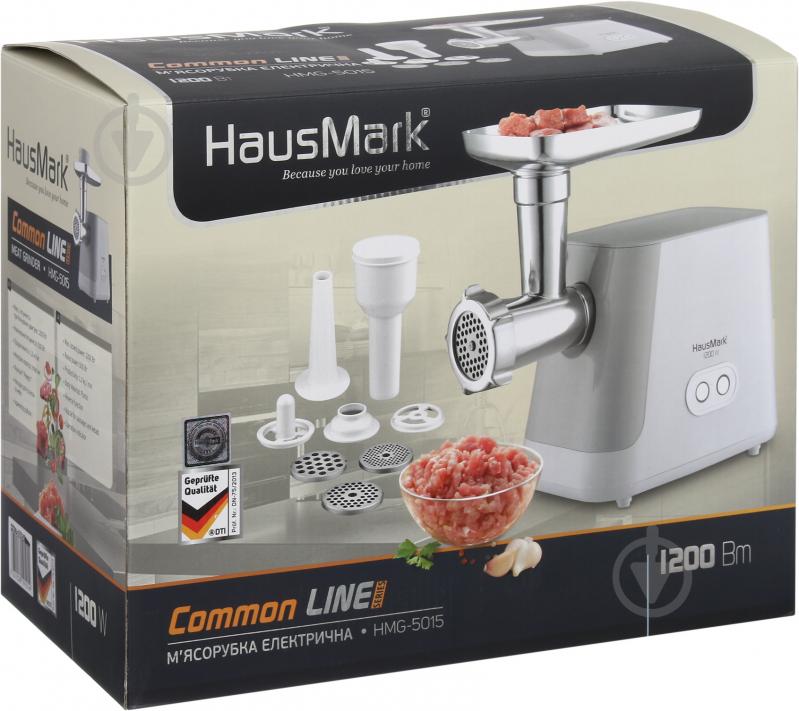 Мясорубка HausMark HMG-5015 - фото 5