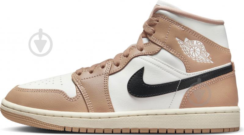 Jordan 1 mid desert hot sale sand